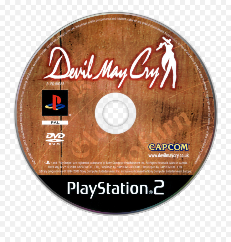 Download Devil May Cry - Devil May Cry 1 Ps2 Cd Emoji,Rabbi Emoji