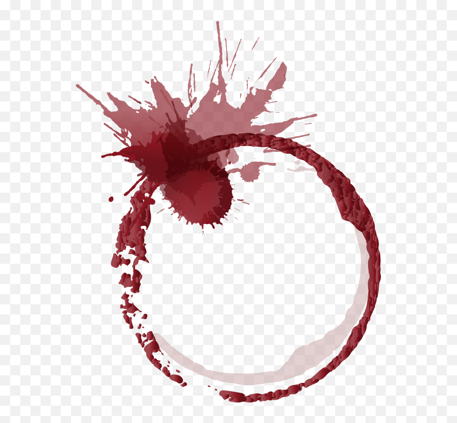 Download Drink Effect Sparkling Glass - Red Wine Stain Transparent Emoji,Emoticons 