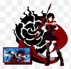 Ruby Rose - Rwby Ruby Rose Cross Emoji,Emotions Of The Ruby