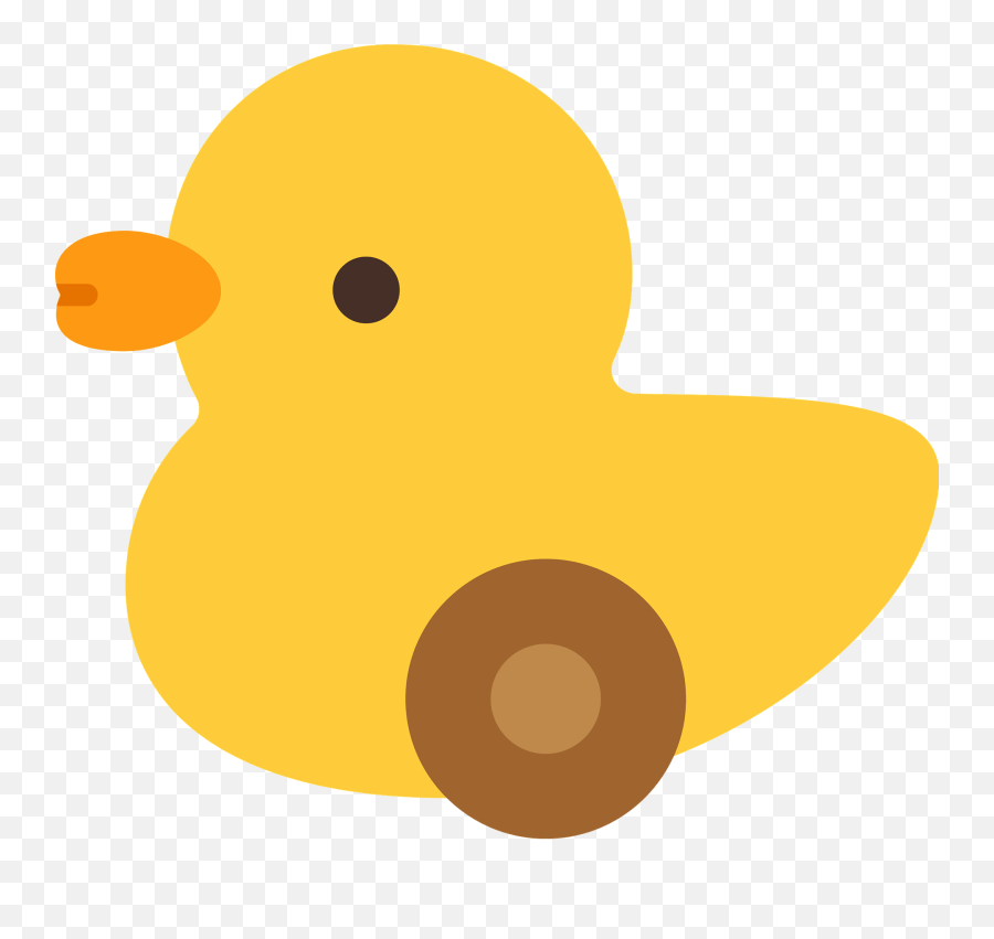 Toy Duck Clipart - Soft Emoji,Rubber Ducky Emojis