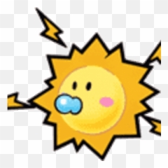 Watt - Paper Mario Watt Gif Emoji,Rwby Emoticons For Kids