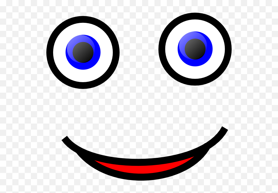 Blank Smiley Clip Art At Clker - Happy Emoji,Blank Facebok Emoticon