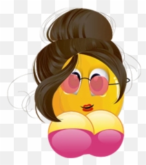 Telegram Sticker 18 From Collection Sex Emoji - Hair Design,Sexting Emoji