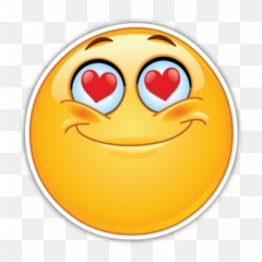 Pin - Transparent Heart Eyes Png Emoji,Emoticon Dislike Como Fazer