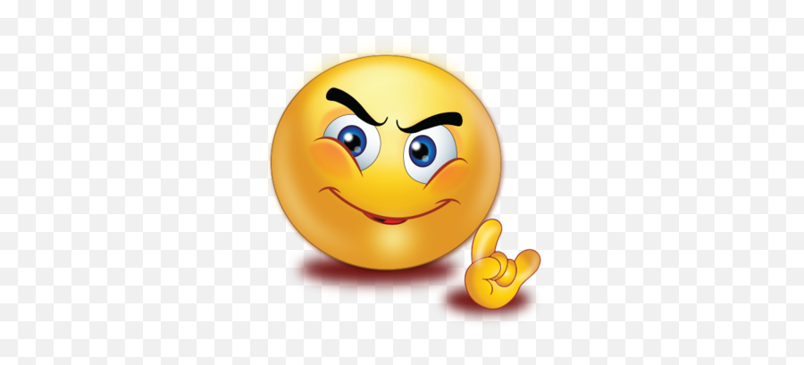 Evil Smile Hand Emoji - Stickers I2symbol,Holding Emoticons