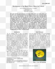 Pdf Development Of The Black Widow Micro Air Vehicle - Document Emoji,Gust Of Wind Emoticon