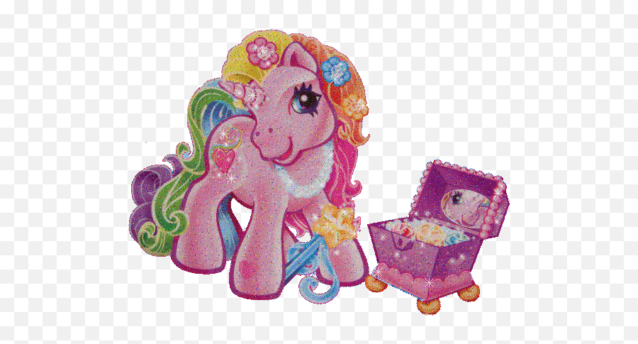 Glitter Gif Picgifs Unicorn 699185 - My Little Pony G3 Glitter Gif Emoji,Unicorn Emoticons For Facebook