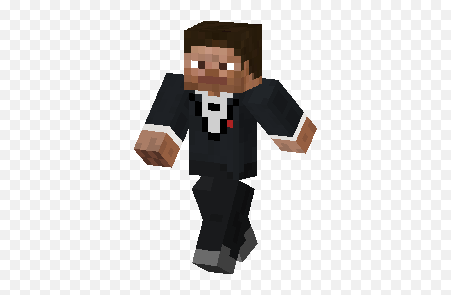 Minecraft Steve Tuxedo Skin - Tuxedo Steve Minecraft Emoji,Copy Paste Mincraft Steve Emojis