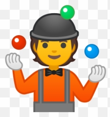 Juggler Emoji - Emoji Jonglieren,Clown Emoji Ios 10