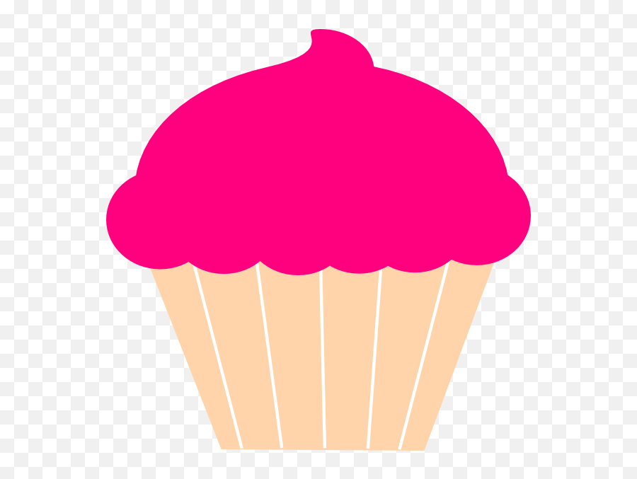 Birthday Cupcake Clipart Black And - Cupcake Wrapper Clipart Emoji,Emoji Cupcake Liners