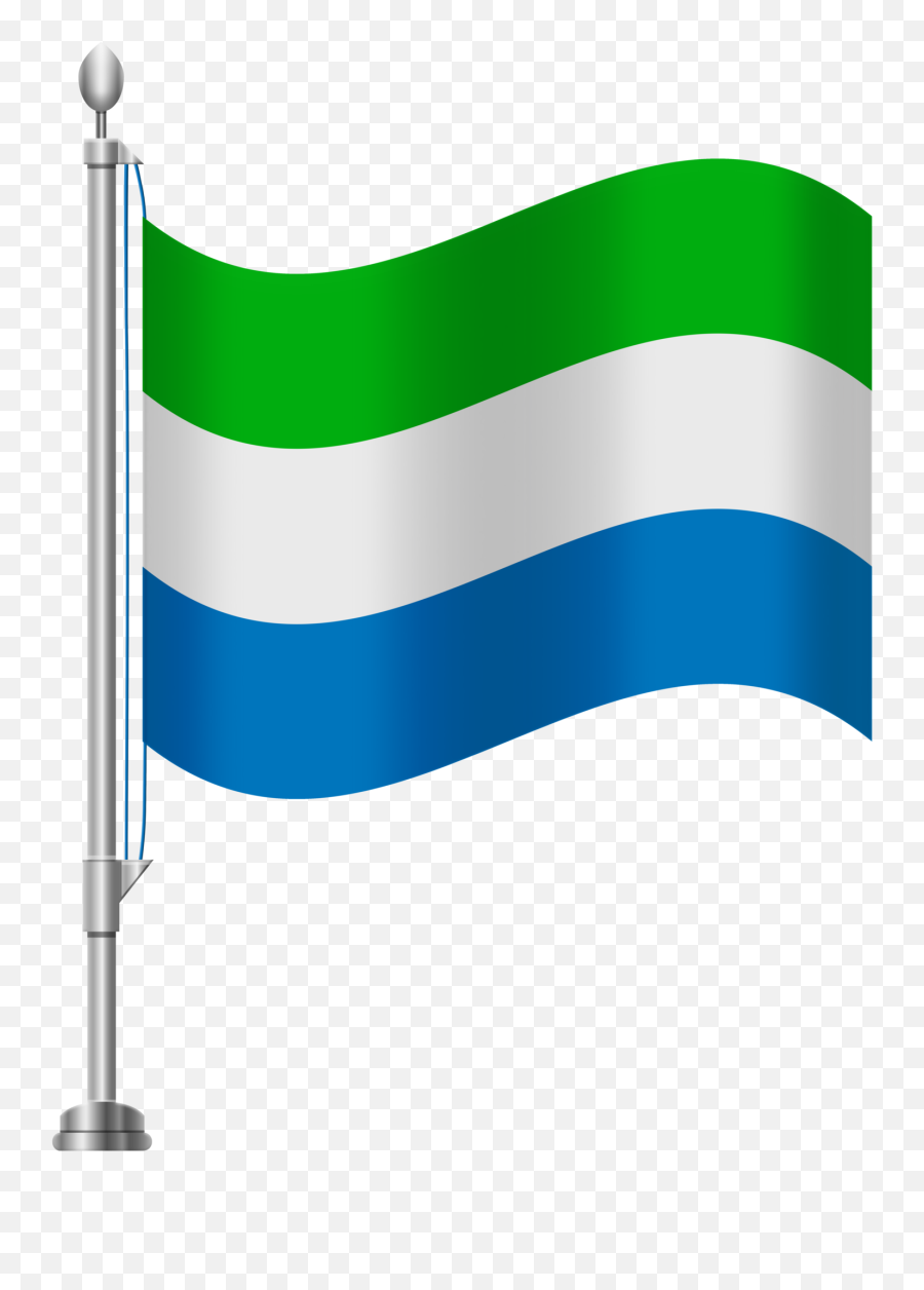 Sierra Leone Flag Png Clip Art - Transparent Sierra Leone Flag Png Emoji,Sierra Facebook Emoji