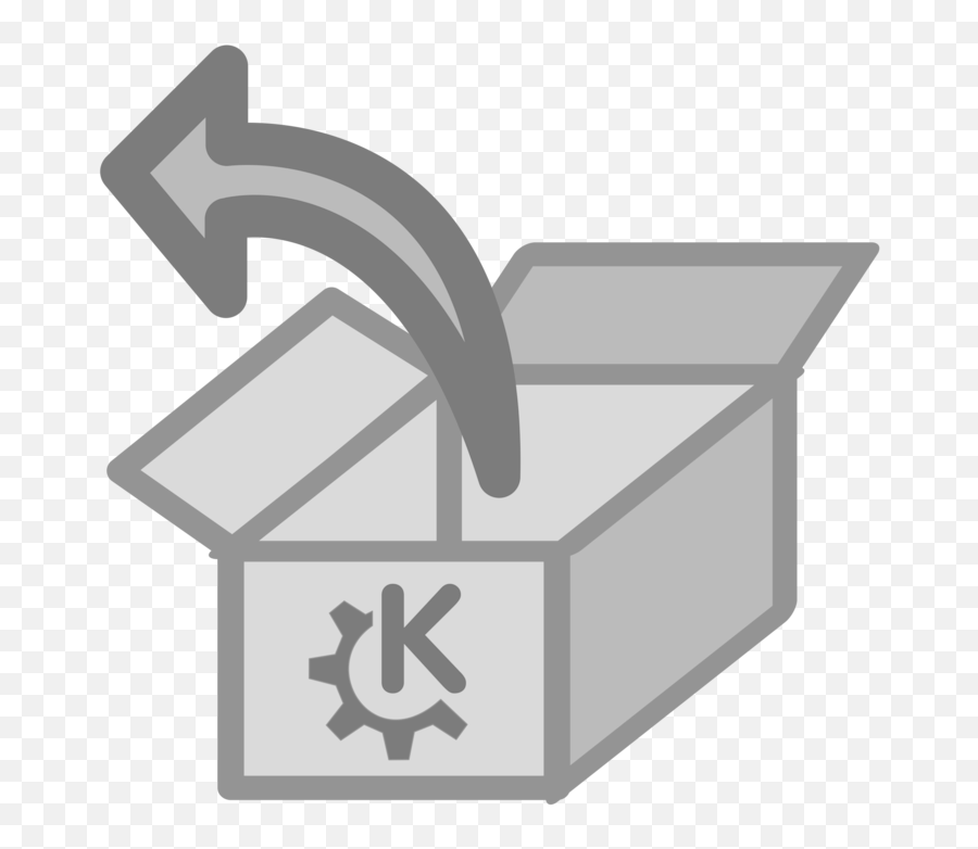 Download Hd Computer Icons Output Device Symbol Information - Box Svg Emoji,Computer Keyboard Emoticon Sysbols