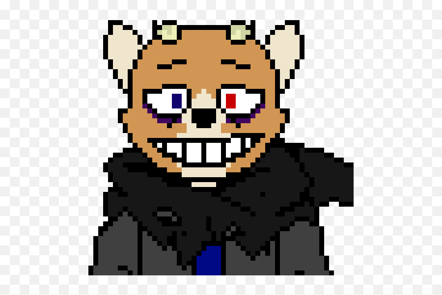 Pixel Art Gallery - Furry Face Pixel Art Emoji,I'm Just Gonna Leave This Here Emoticon