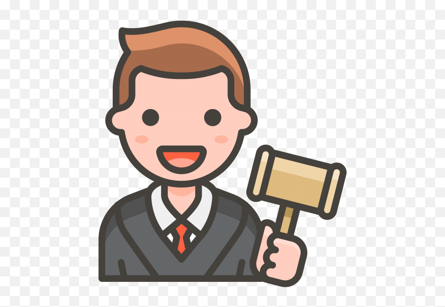 Man Judge Emoji - Male Singer Clip Art,Icone Emoji