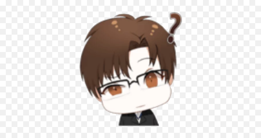 Telegram Sticker 16 From Collection Mystic Messenger - Fictional Character Emoji,Png Emojis Mysmes