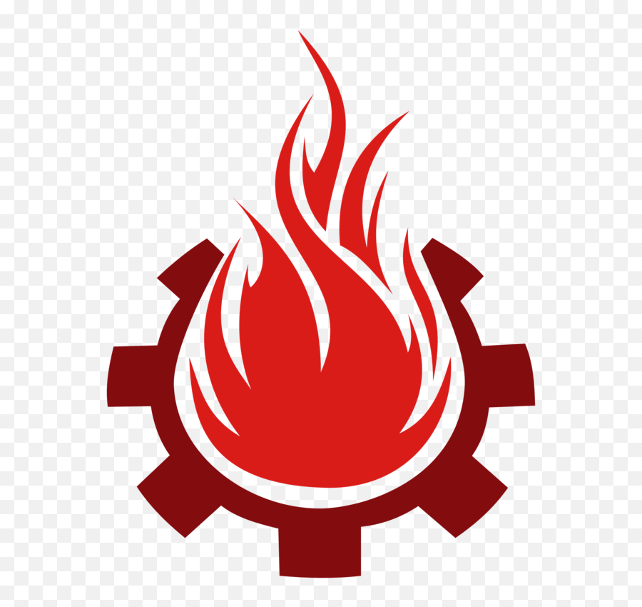 Download Hd Cartoon Fire Extinguisher - Fire Element Logo Transparent Emoji,Cartoon Transparent Background Fire Flame Emoji