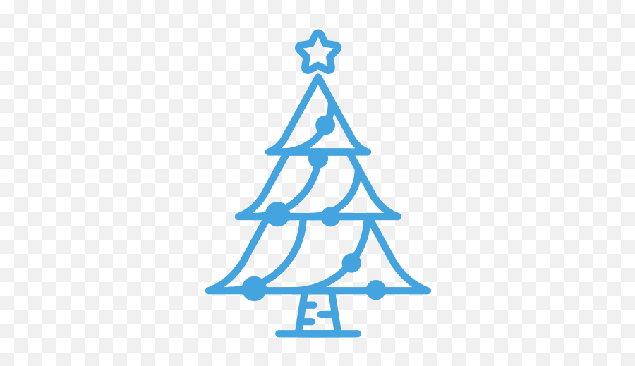 Decoration Tree Christmas Decor Star Icon - Christmas Tree Emoji,Christmas Tree Emoticon