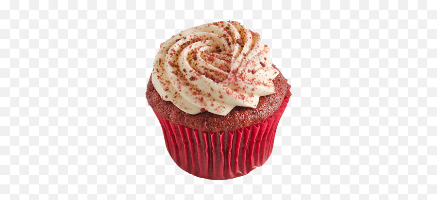 Red Velvet Cupcake - Red Cupcakes Transparent Emoji,Emoji Cupcakes Recipe