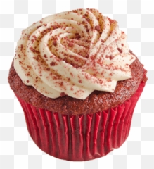 Red Velvet Cupcake - Red Cupcakes Transparent Emoji,Emoji Cupcakes Recipe