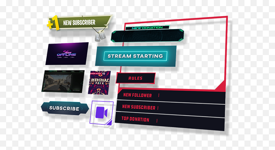 Buy Stream Overlays U0026 Professional Graphics For Twitch Emoji,How To Add Emojis To Twitch Stream Name