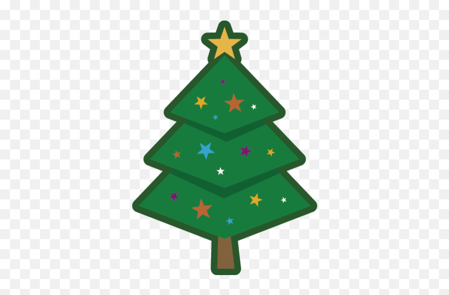 Cartoon Christmas Tree Vinyl Rug Emoji,Tiled Christmas Tree Emojis