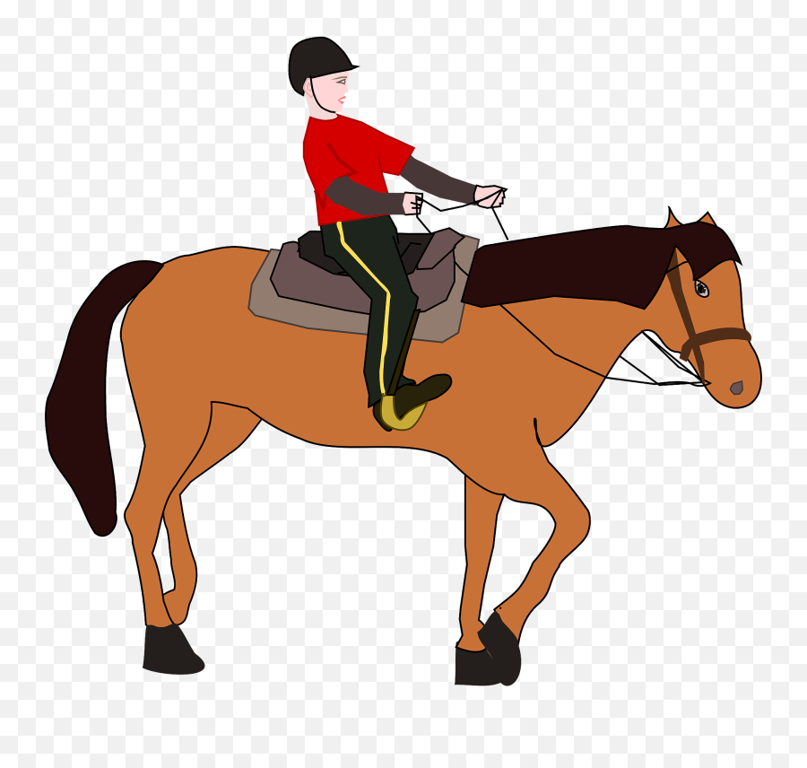 Kid Clipart Horse Kid Horse - Horse Riding Clipart Emoji,Horse Riding Emoji
