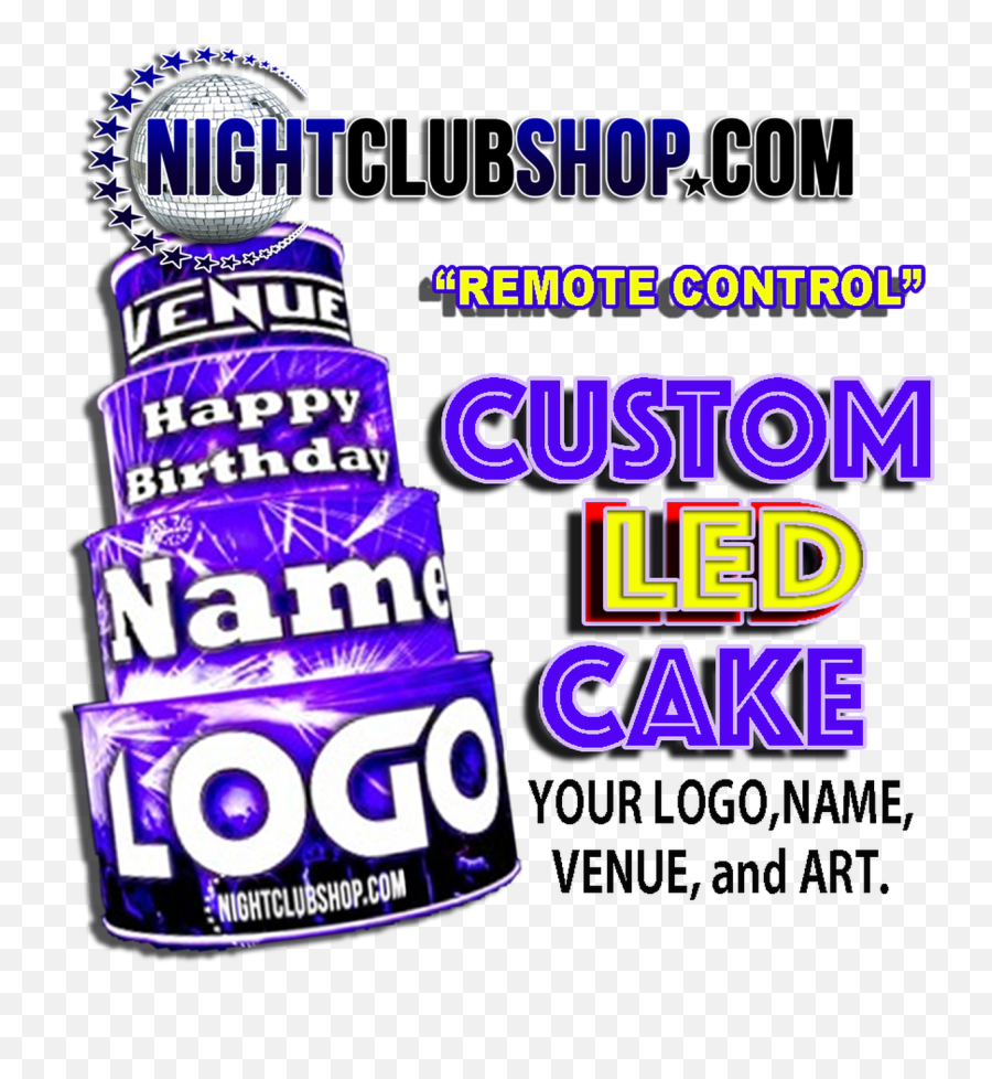 Vip Led Birthday Cake Vip Birthday Presentation Bottle Emoji,Birthday Cake Emoticon Overloaded With Candles