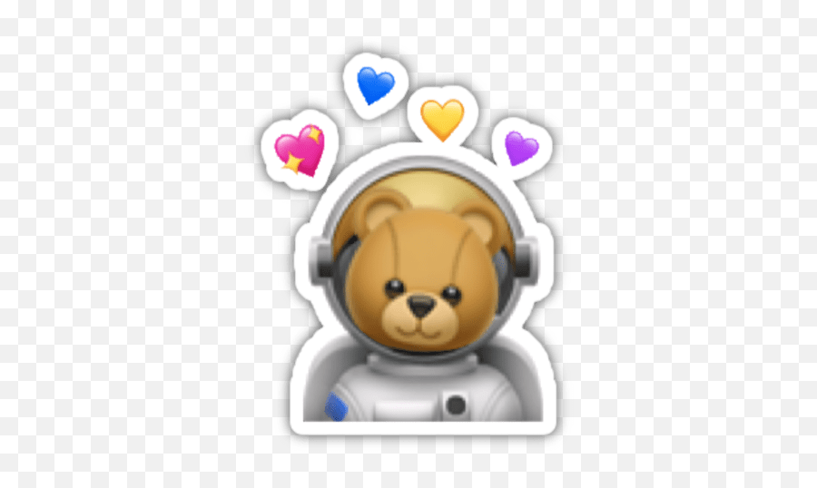 Emojis - Astronaut Emoji,Teddy Bear Emojis