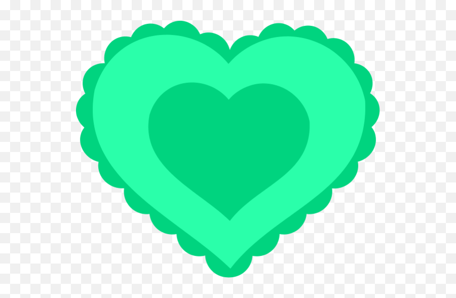 Pink Lace Heart - Vector Clip Art Clipart Best Clipart Best Emoji,Pink And Green Heart Emoji