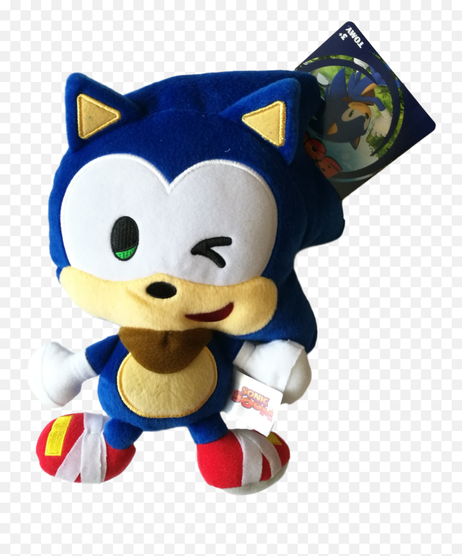 Sonic Boom 8 Emoji Plush - Winking Sonic Sonic The Hedgehog,Naruto Emoji