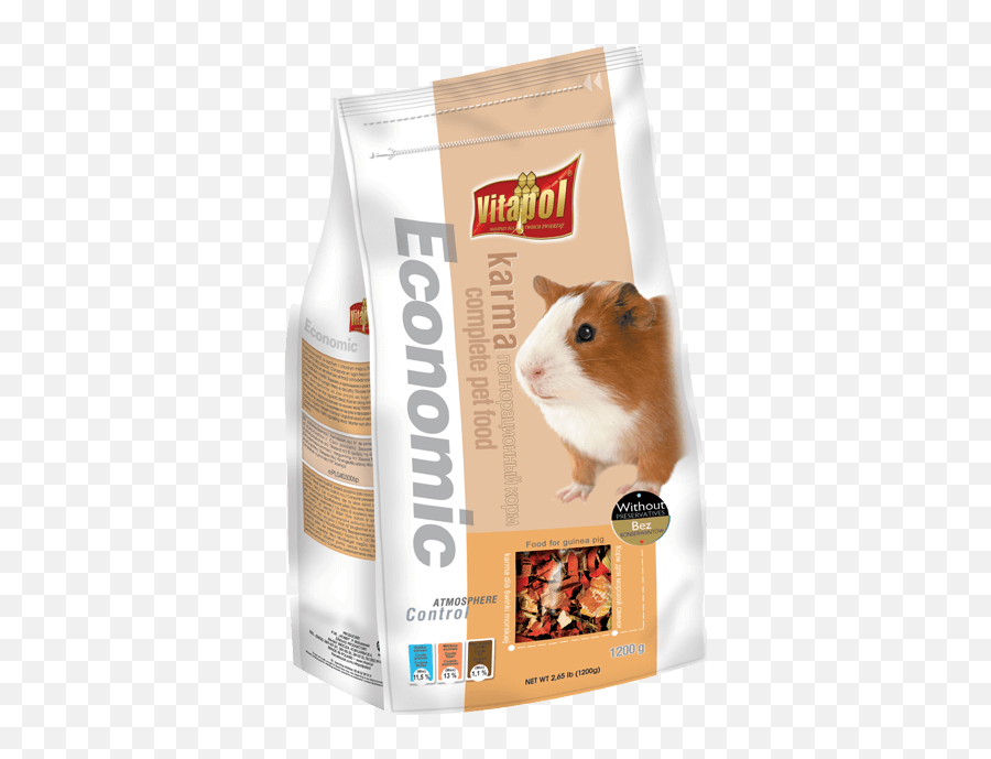 Vitapol Economic Food For Guinea Pig - 12 Kg Nappets Emoji,Frightened Hamster Slack Emoji