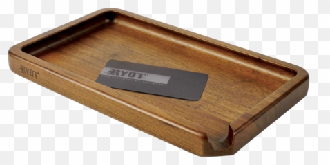 Ryot Walnut Wood Rolling Tray Emoji,Emoji Cutting Board