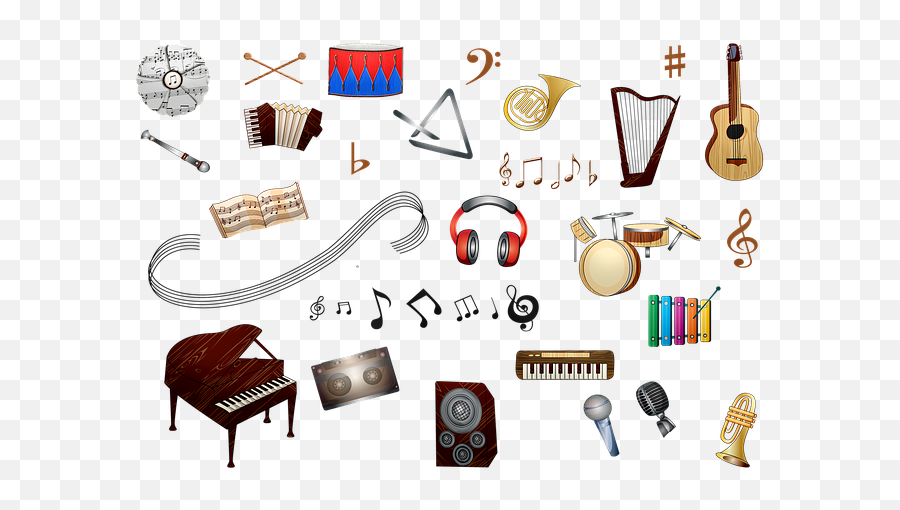 Music Russia Accordion Fur Hat Russian - Music Emoji,Cymbal Emoji