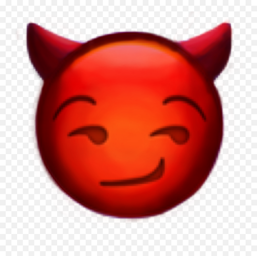 Emoji Emojistickers Devil Sticker - Happy,Satan Emoticon