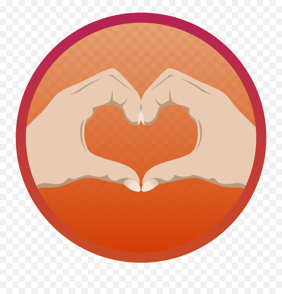 Heart Hand Vector Clipart Image - Empji Hand Hart Emoji,Lighthouse Emoji