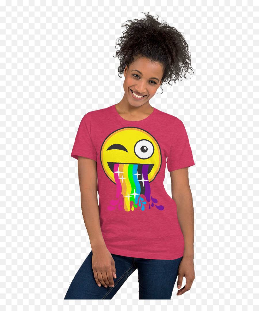 Vomit Rainbow - Happy Emoji,Barfing Rainbow Emoji