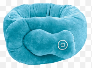 Sharper Image Vibrating Neck Massaging Travel Pillow - Travel Pillow Emoji,Emoji Pillow Kit