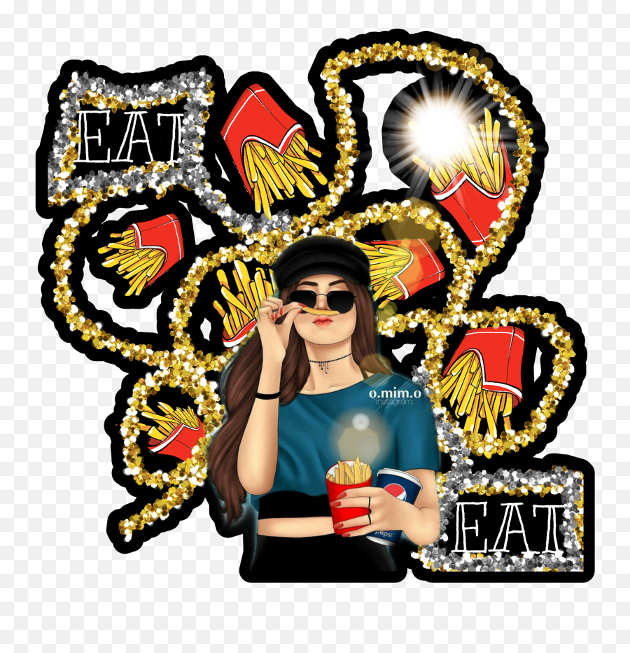 Fastfoodforlife Eat Mcdonalds Sticker - Language Emoji,Mcdonalds Emoji 6