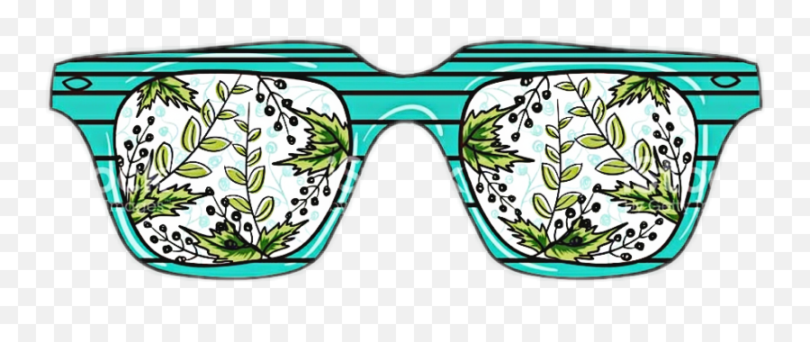 Sunglasses Glares Glasses Cool Sticker By Madhavi - Full Rim Emoji,Sunglasses Emoji Tumblr