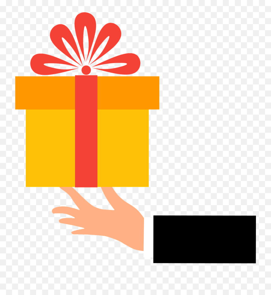 Gift Surprise Hand - Free Vector Graphic On Pixabay Gift Emoji,Gaura Summer Emotions