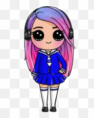 Ldshadowlady Sticker By Nikolaq05 - Chibi Ld Shadow Lady Emoji,Ldshadowlady Emoji