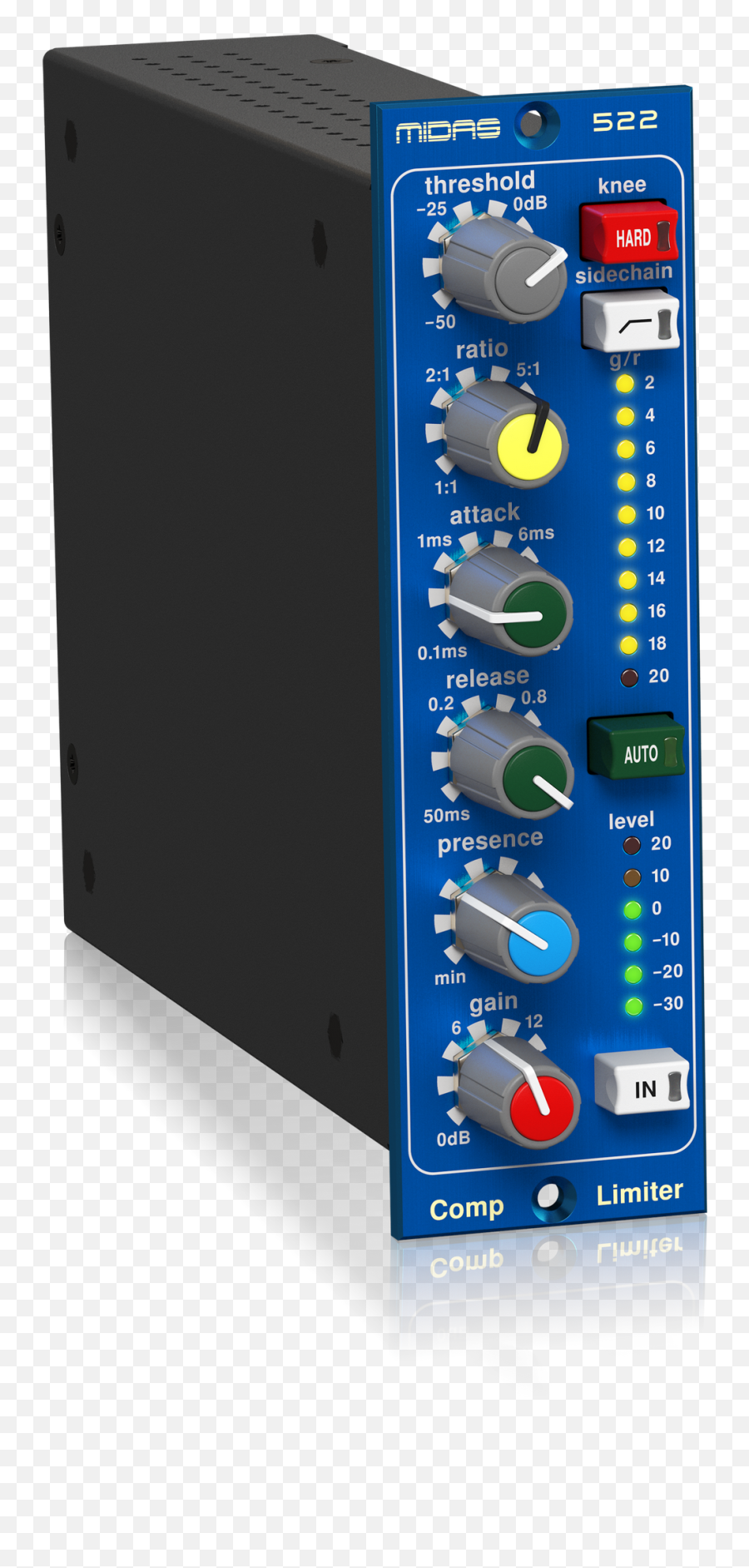 Midas Product Compressor Limiter 522 V2 - Dynamic Range Compression Emoji,Yairi Howl Emotion