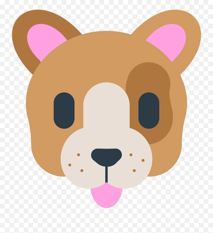 Dog Face Emoji Clipart - Mozilla Dog Emoji,Cute Animals Emoji