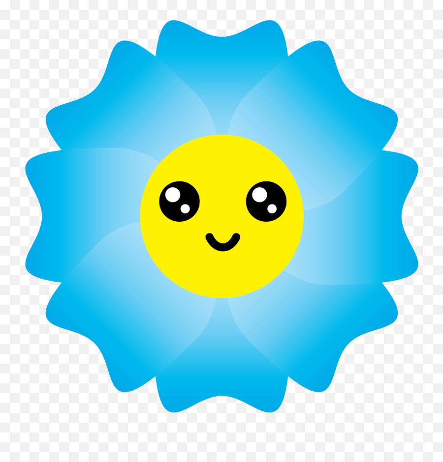 Kawaii Flower Illustration - 045 Transparent Ase Logo Emoji,Flower Text Emoticon Png