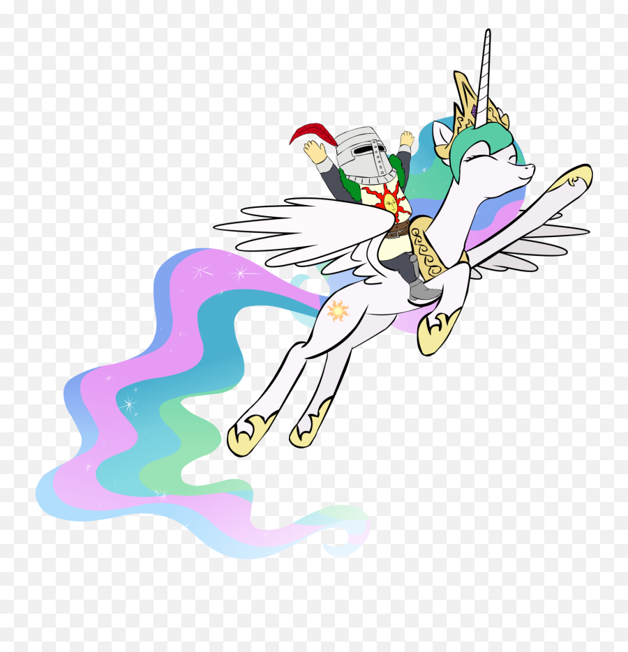 Friendship Is Magic - Solaire Of Astora Png Emoji,Mlp Celestia Emotion Comic