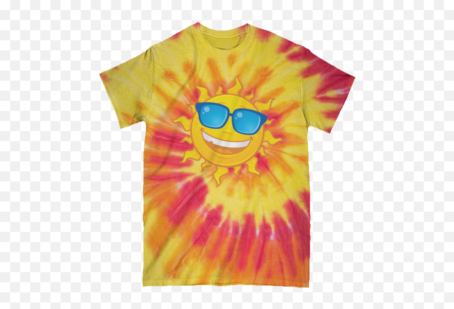 Summer Sun Wearing Sunglasses - Short Sleeve Emoji,Emoji With Tydie Or Nah Emojis