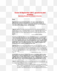 Exam 19 September 2017 Questions And - Document Emoji,Fallacy Examples In Advertising Emotion
