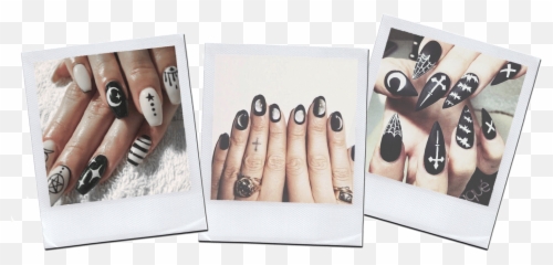 5 Unique U0026 Chic Halloween Nail Design Inspirations - Gel Nails Emoji,Emotion Stevie Nicjs