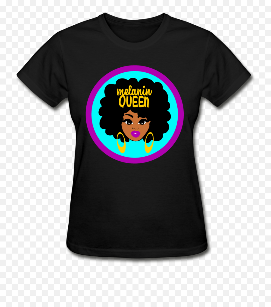 Melanin Queen Ladies T - Shirt Definition Of Veterinarian Shirt Emoji,Queen Emoticon Text