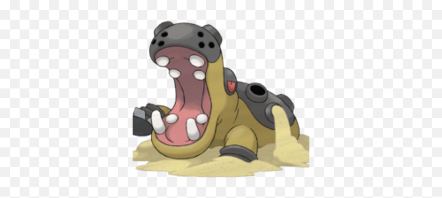 Hippowdon - Sand Hippo Pokemon Emoji,Emoticon Michael Hutchence E Johnny Depp